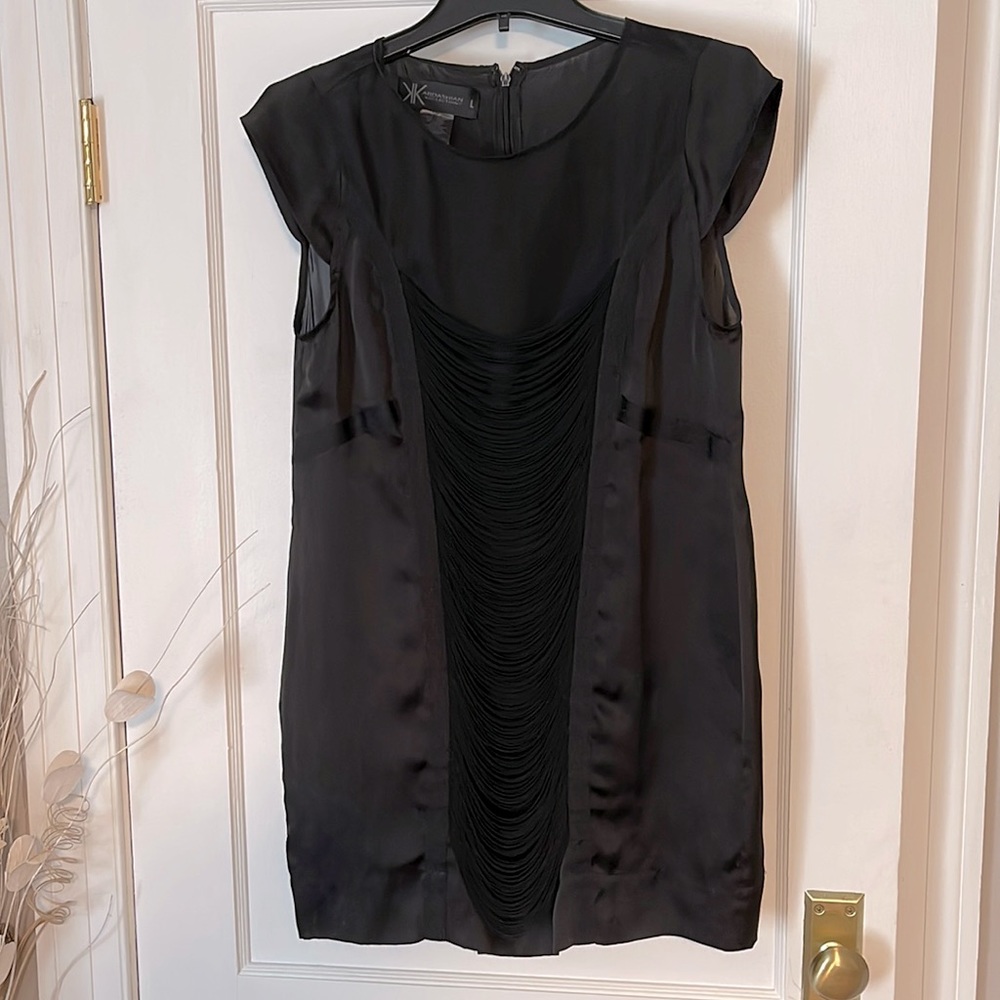 Size L Kardashian Kollection black dress